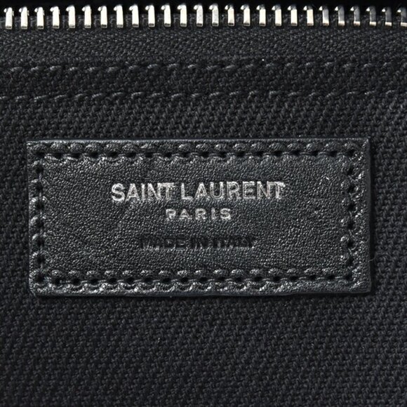 SAINT LAURENT Black Tote Bag - Picture 10 of 10